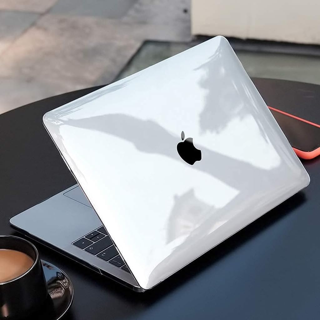 ZORBES Laptop Case with TPU Keyboard Cover & Screen Protector Laptop Cover Compatible with MacBook Air 13.3 inch Case 2022 2021-2018 M1 A2337 A2179 A1932 with Retina Display Touch ID