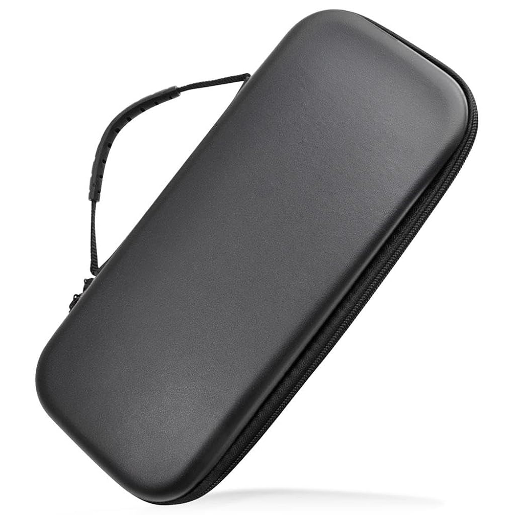 ZORBES® Oxford Fabric Carrying Case for Rog Ally Accessories Portable Handbag with 10 Game Cartridges Slot Waterproof Protective Storage Bag Black 2PCS