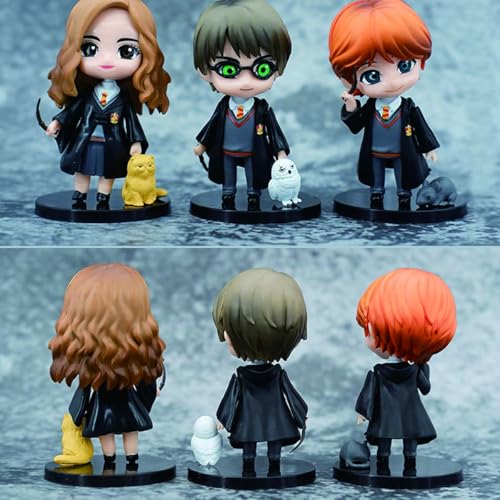 HASTHIP® Character with Pet 6PCS 1 Set Action Figures Collectible Showpiece Height 10 cm Edition