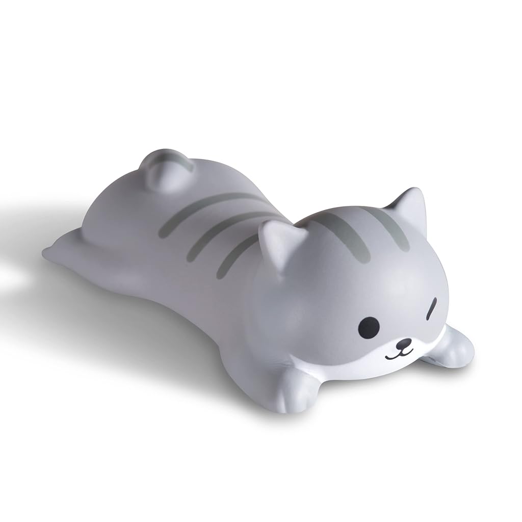 ZORBES® Soft Padded Cat Wrist Support,Ergonomic Wrist Rest Cushion,Cute Cat Paw Support Desk Office Decor Comfort Pad for Office Gaming and Typing Pain Relief