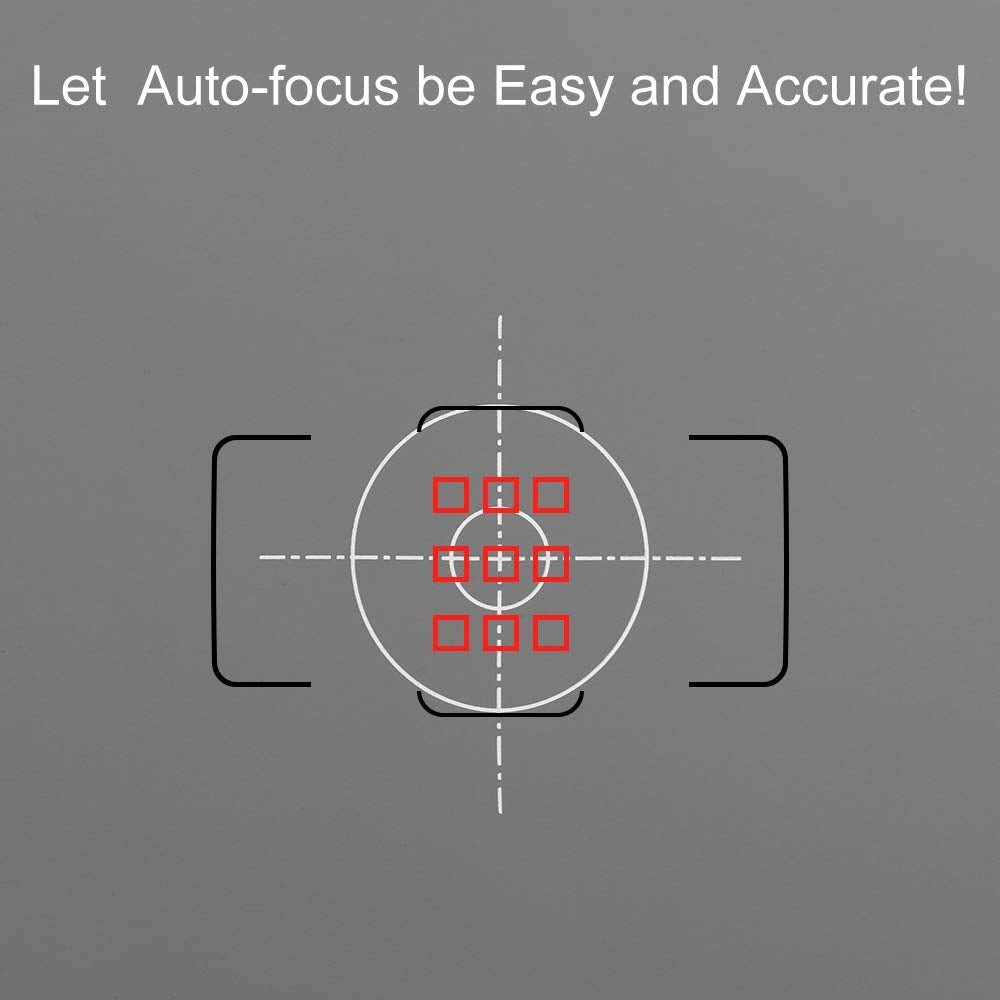 HASTHIP Gray White Balance Card for Photography with 30x30cm Double Sided 18% Grey Board | Portable Foldable Reference for Canon Nikon Sony