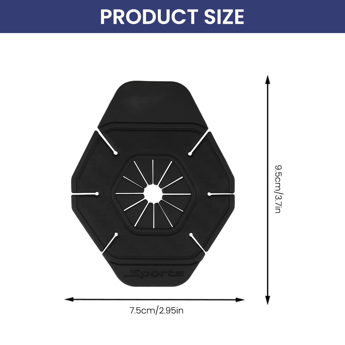 STHIRA Car Wiper Hole Protector Pads for Windshield Dust Protection | 4PCS Silicone Guards