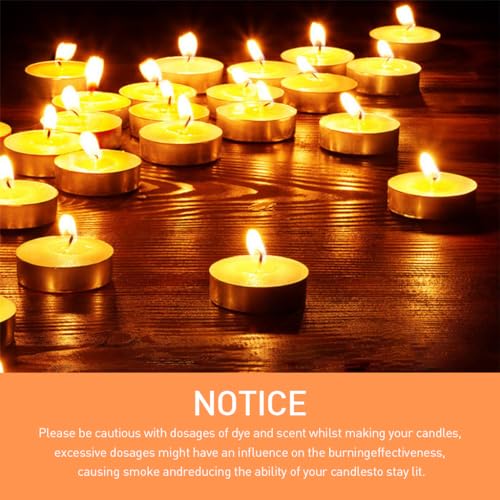 HASTHIP® DIY Candle Making Tool Kit with 220PCS 6 Inch Wicks, 60 Pcs Wick Stickers, 10 Pcs Wooden Holders for Scented Candles