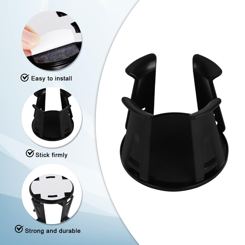 STHIRA Car Cup Holder for Dashboard Desk and Home featuring Self Adhesive Anti Slip PU Design