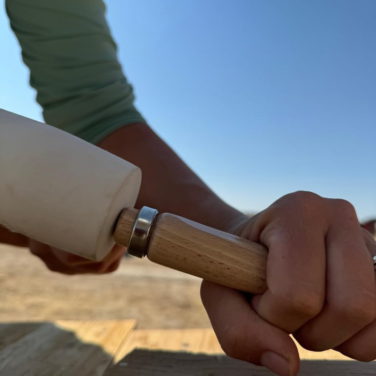 Serplex Wood Craft Chisel Set for Trimming and Shaping with Wooden Handles | 4 Sizes 6mm 12mm 18mm 24mm Chrome Vanadium Steel