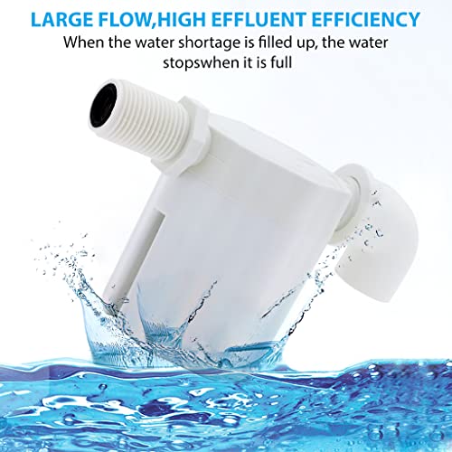HASTHIP® Imported Floating Automatic Water Level Control for Water Tank 2 PCS