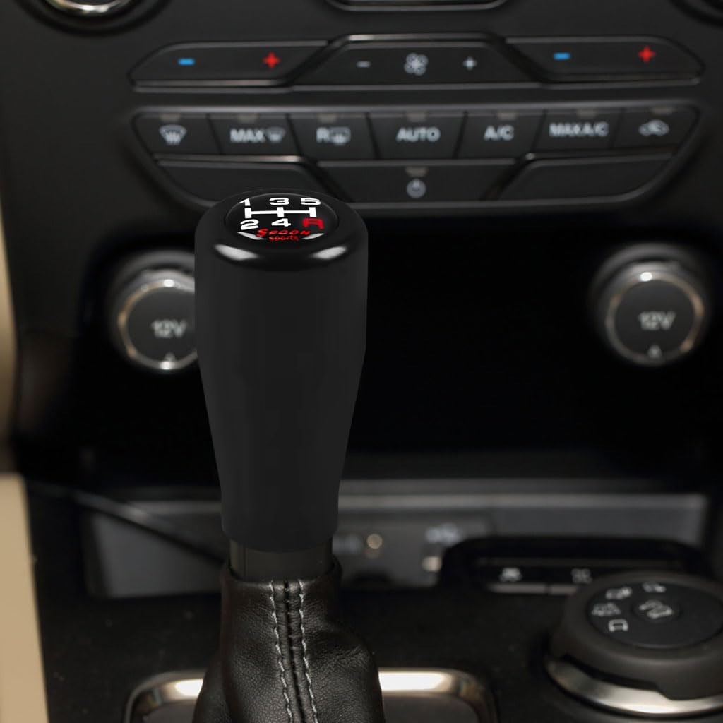 STHIRA Car Gear Knob for Manual Transmission with 5 Speed Design and Aluminum Alloy Build | Compatible with Suzuki Models