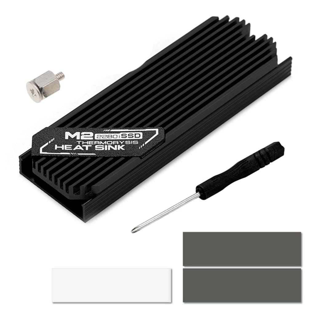 ZORBES® M.2 SSD NVMe Heat Sink heatsink M2 2280 SSD Hard Disk Aluminum Heat Sink with Thermal Pad for PCIe SATA M2 ssd PC thermal radiat