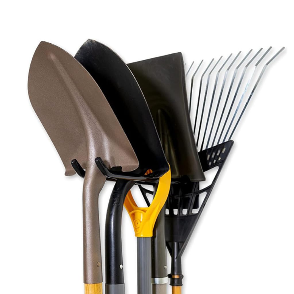 HASTHIP Garage Storage Organizer for Tools featuring 9.92 in Long Reach Hook & Carbon Steel Build