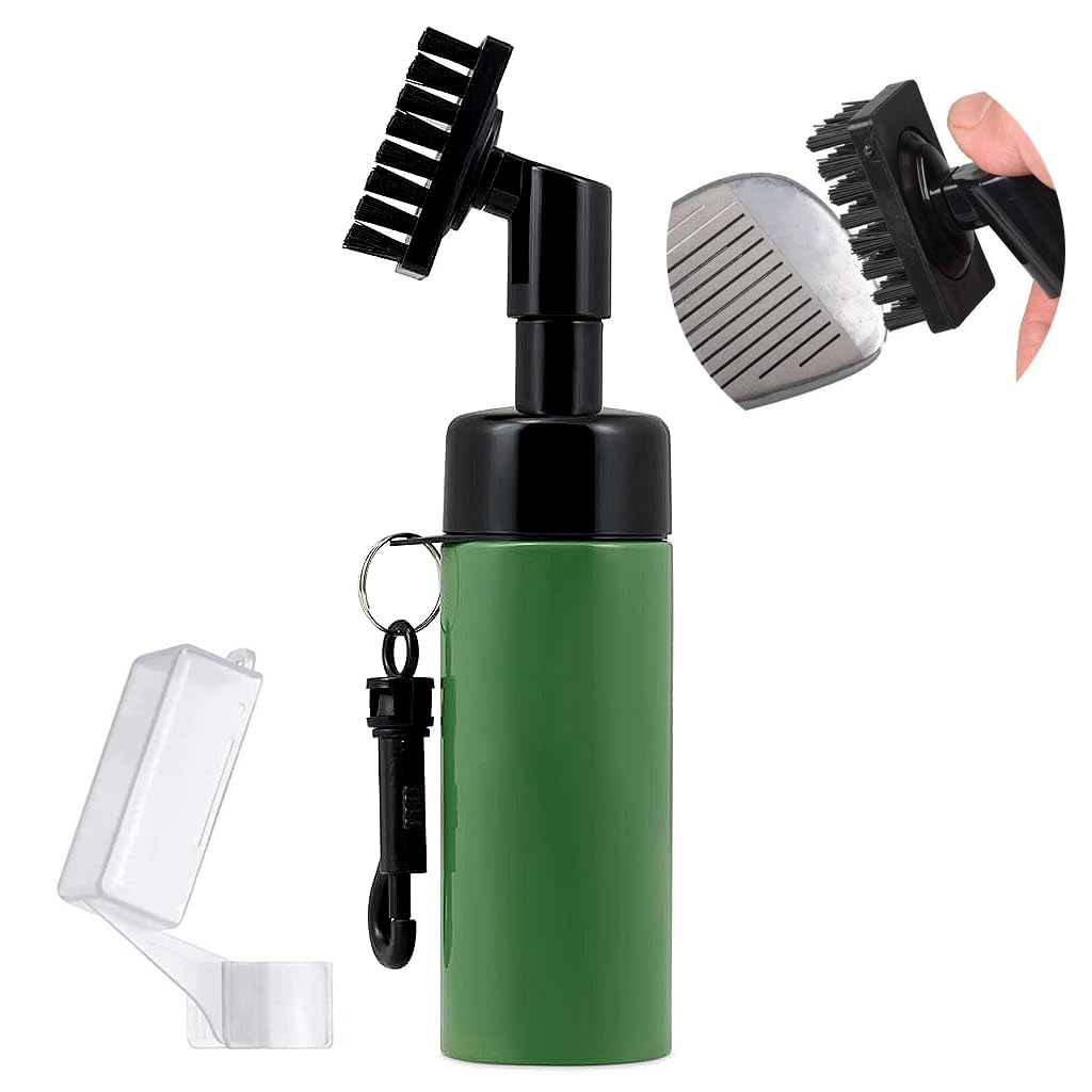 Proberos® 2 in 1 Golf Club Cleaning Brush Sprayer Cleaning Brush Golf Club Groove Cleaning Brush Golf Club Accessories Shoe Cleaning Brush Versatile Cleaning Brush