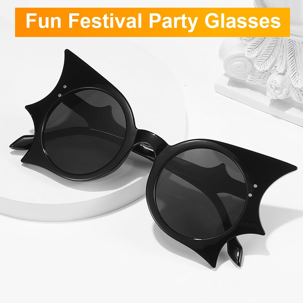 PROBEROS Sunglasses for Halloween and Cosplay with UV400 Lenses featuring Angular Frames | Unisex TR-90 Eyewear