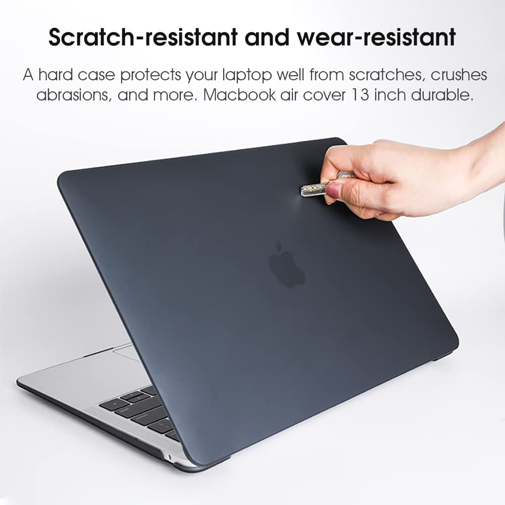 ZORBES® Laptop Cover 13.3 inch for MacBook Air M1 Case Cover Laptop Case Compatible with 2020/2019/2018 MacBook Air M1 A2337 A2179 A1932 MacBook Air Case Waterproof Laptop Protector Hard Case