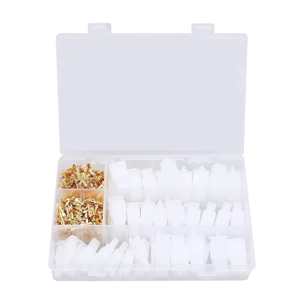 Serplex® 380 Pcs Electrical Wire Connectors Kit 2.8mm Automotive Wire Connectors 2 3 4 6 Pin Male Female Socket Plug and Pin Header Crimp Wire Terminals for Car, Motorcycle, Truck, Scooter, Boats