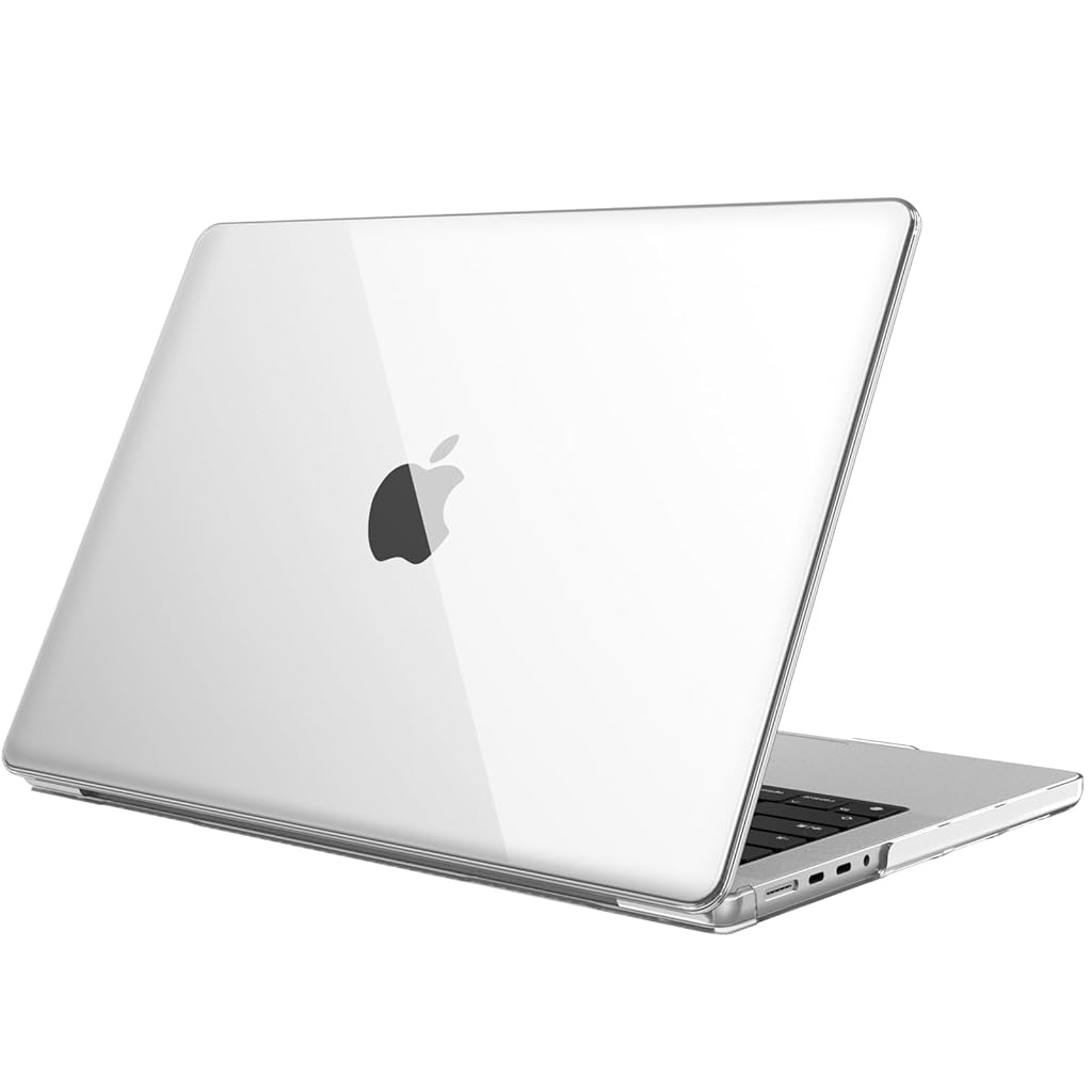 ZORBES Laptop Case Cover for MacBook Pro M4 14 Inch  Transparent Laptop Case Fashion Cover Transparent Laptop Case Cover Compatible with MacBook Pro M4 A3112 /A3185 /A3401 /A2992 /A2918/ A2779/ A2442
