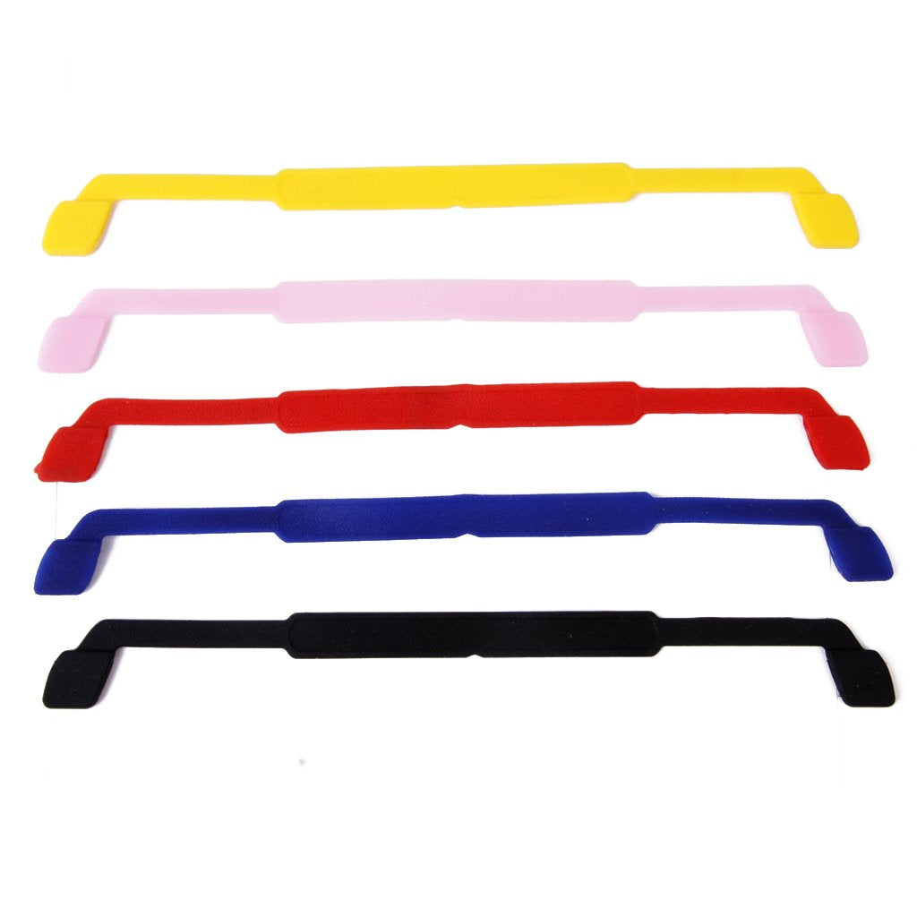 Phenovo Kids Spectacle Glasses Strap for Secure Attachment with Stretchy Silicone Band 3 PC Multicolor