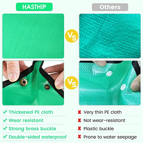 HASTHIP® 75 * 100CM Gardening Mat for Indoor Bonsai Succulent Plant Care Waterproof Foldable PE Garden for Watering Grassland Balcony Nursery Potting Transplanting Seedling 2PCS