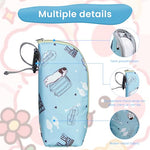 SNOWIE SOFT® Baby Milk Bottle Thermal Bag Waterproof Cooler Bag Insulated Bag Breastmilk Bottler Thermal Bag with Quick Release Belt Nursing Bottle Portable Travel Thermal Bag for Baby