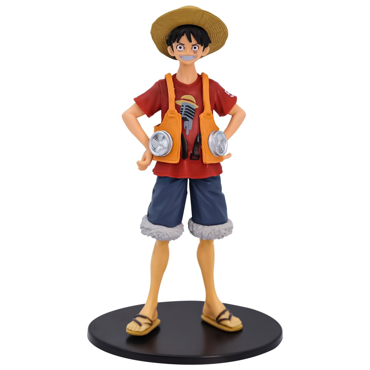 PATPAT Luffy Action Figure for Desk Decoration featuring PVC Material | Gift for One Piece Fans