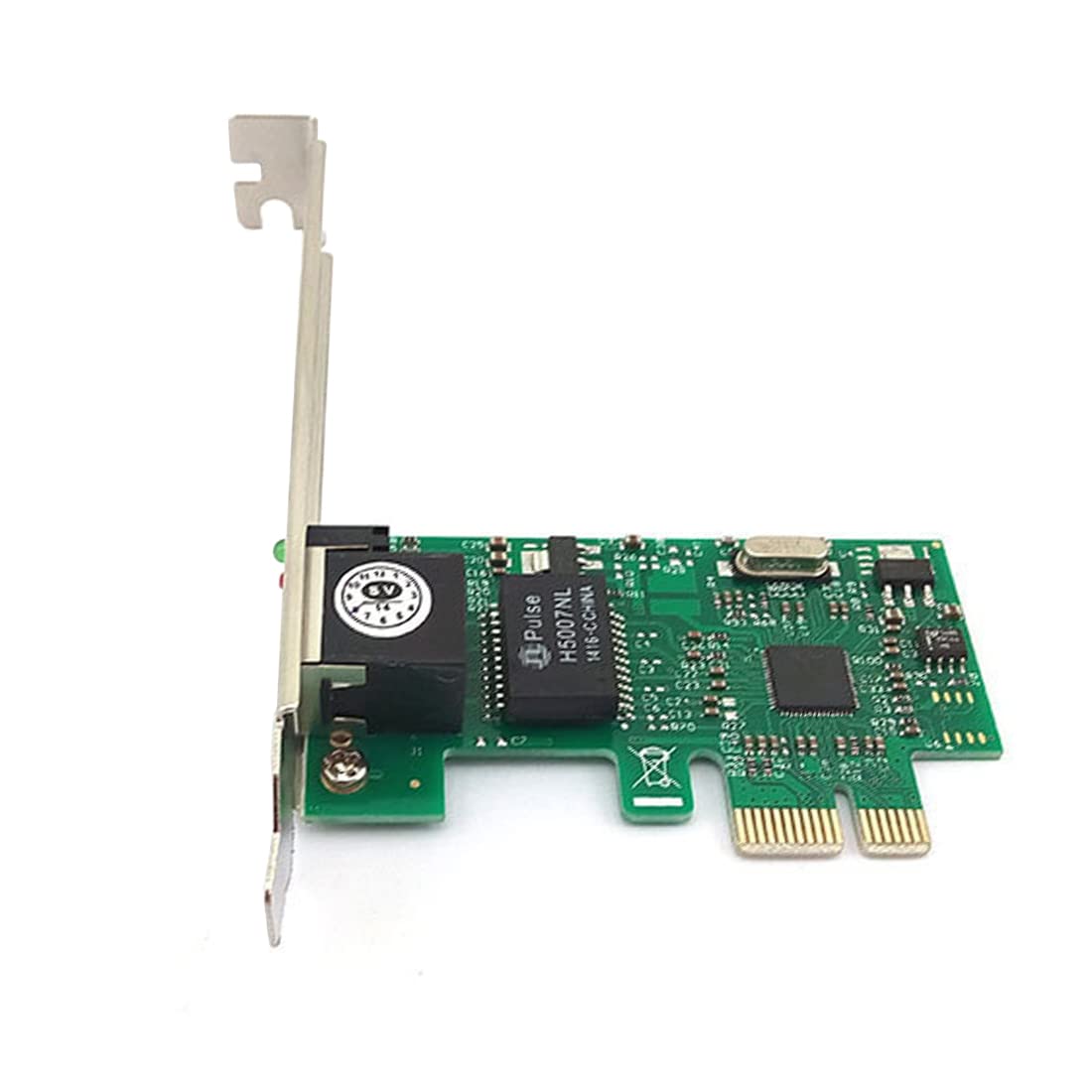 Verilux Gigabit PCI Express Network Adapter with 10/100/1000 Mbps RJ45 Port for Windows PCs