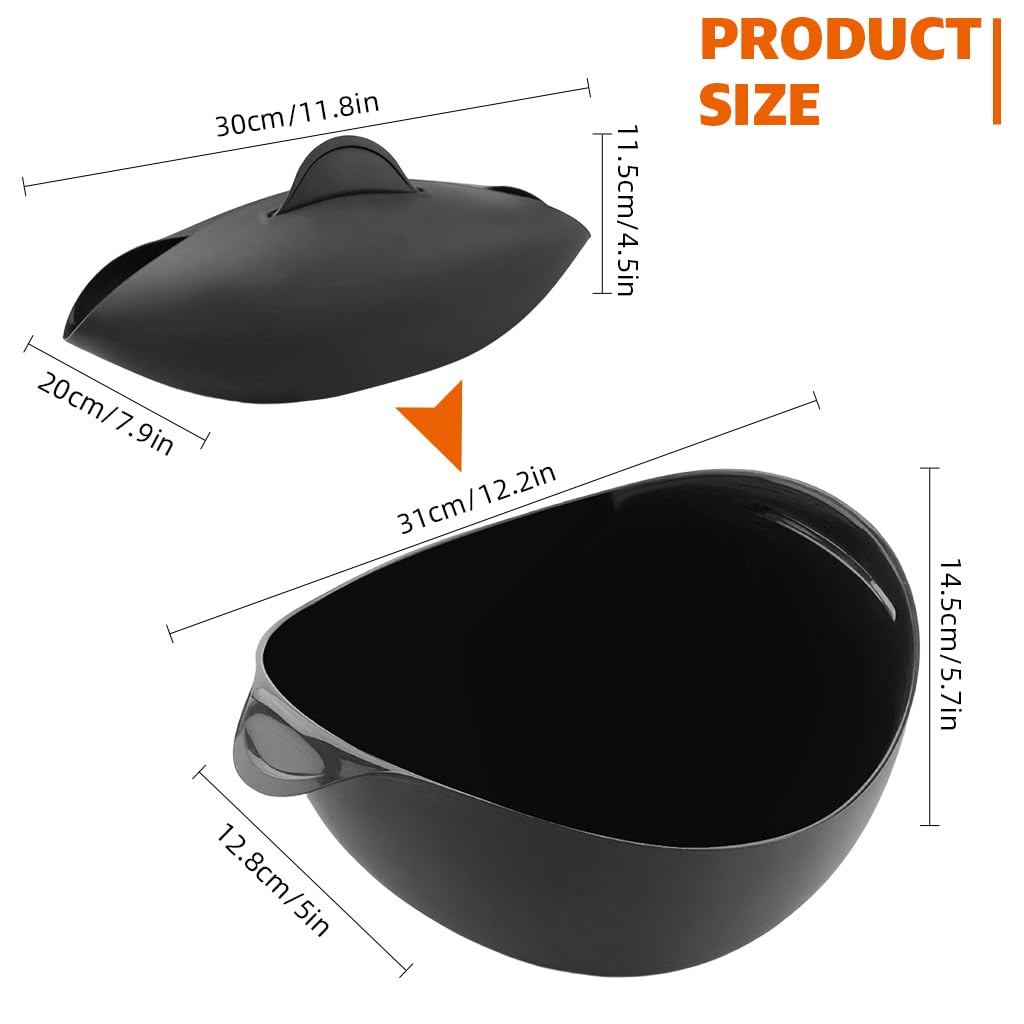 Zibuyu Silicone Bread Baking Bowl for Oven Use with 428°F Heat Resistance and Non‑Stick Flexibility