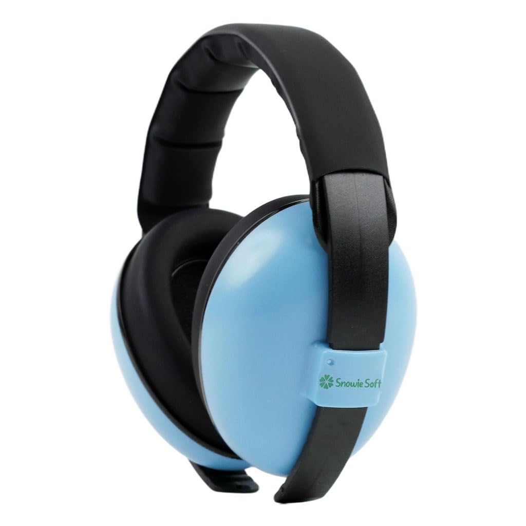 SNOWIE SOFT Noise Cancellation Ear Muffs for Babies 0–3 Years with 21dB Reduction | Blue