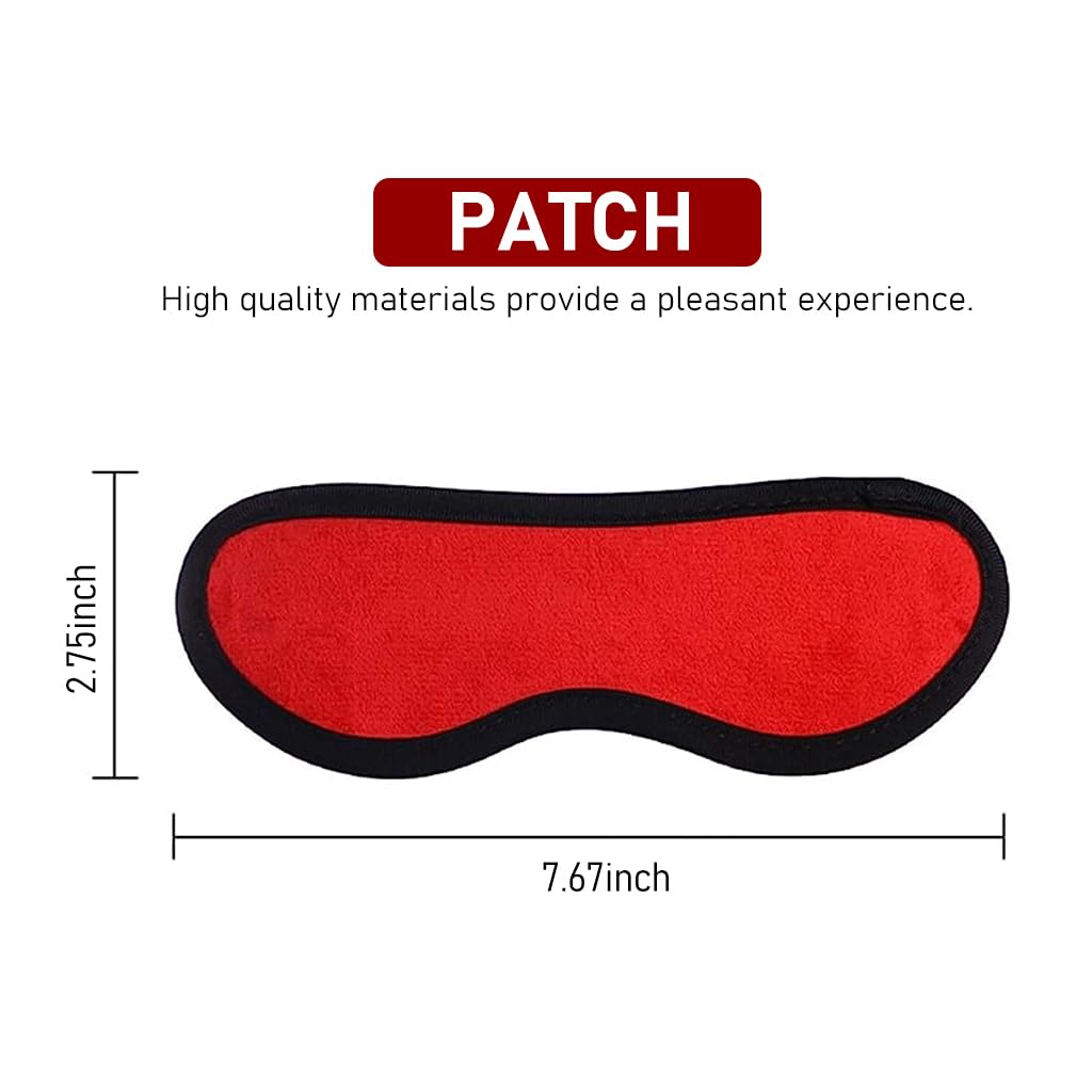 Zibuyu Wrist Accessories Kit with Ankle Ties and Eye Masks for Night Games | 9pcs Set