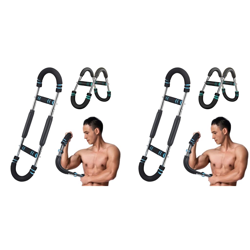 Proberos Power Twister for Upper Body Strength Training with Dual Bar Design and 2PCS Set