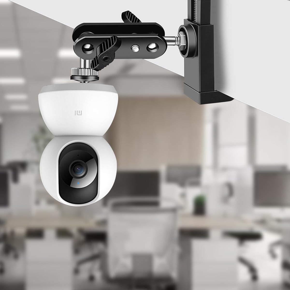ZORBES Home Camera Bracket Mount for Xiaomi Mi 360 with 5.5–10.5cm Clamp featuring Secure Screw Knob