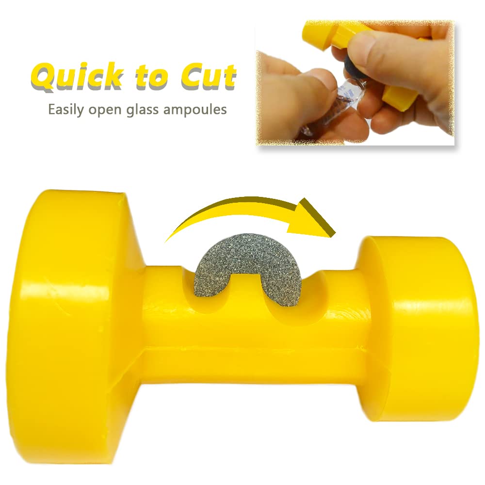 HASTHIP Ampule Cutter for Medical Use with Dual Head 0.8 and 1.2 in Design | 2 pcs ABS