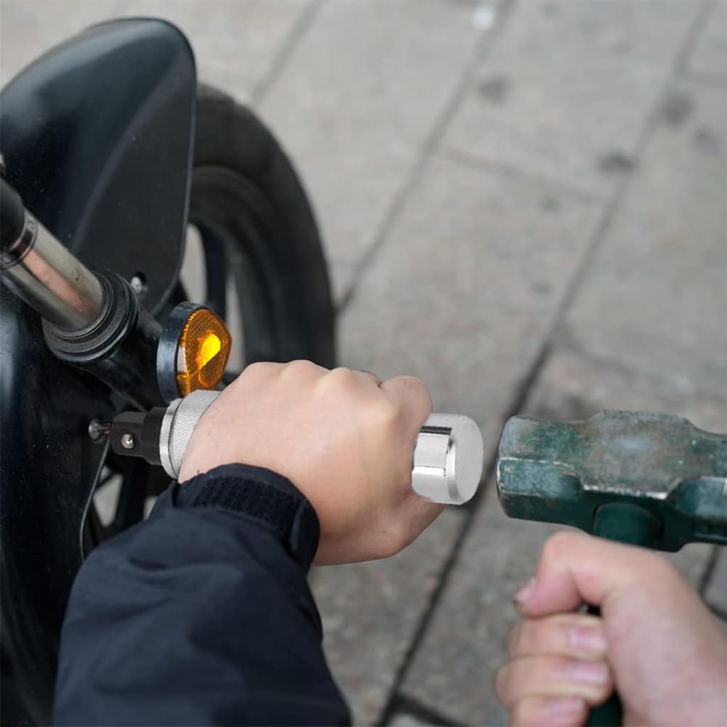 Serplex Impact Driver Bit Set for Wood Metal and Concrete with Ergonomic Handle | 7pcs Alloy Steel Kit