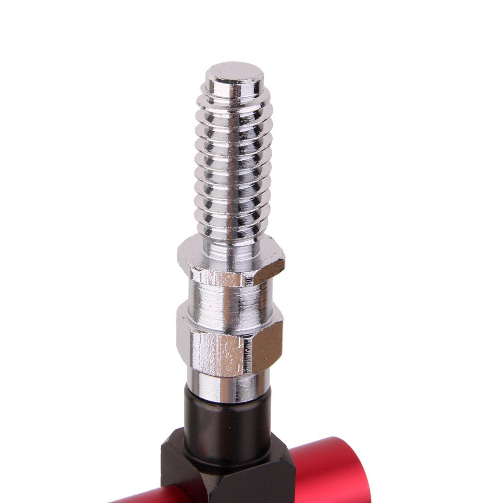 Aluminum Anodized Racing Tow Hook for Front or Rear with Screw‑on Design in Red | Imported