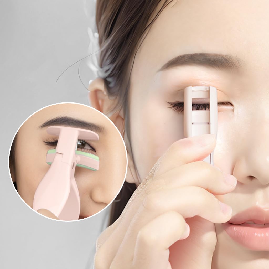 MAYCREATE Eyelash Curler Set 3pcs for All Lash Types featuring Mini Precision Curlers | Ergonomic Grip