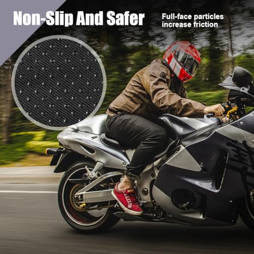 STHIRA® Motorcycle Seat Cushion Breathable Motorcycle Seat Cover Motorcycle Seat Pad Universal Motorcycle Seat Cushion 3D Shock Absorption Seat Cushion Detachable Motorcycle Seat Pad