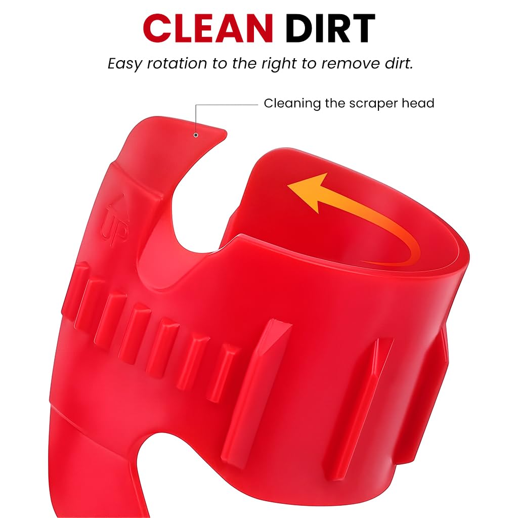 STHIRA Motorcycle Fork Seal Cover for 45‑55mm Front Shocks with Dual‑Pack Cleaning Tool | Prevents Seal Leakage and Extends Fork Life