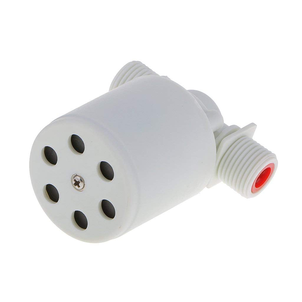 HASTHIP Floating Automatic Water Level Control for Tanks 2 pcs featuring 1‑10KG range | white valve for pools and towers