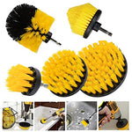 STHIRA® 5Pcs Power Drill Scrubber Brush Set, Multi-Function Drill Brush Attachment, 5 Type of Scrubber, Scrubber Brush for Bathroom, Floor, Shower, Corner, Wheel Hub, Sink (Without Drill Machine)
