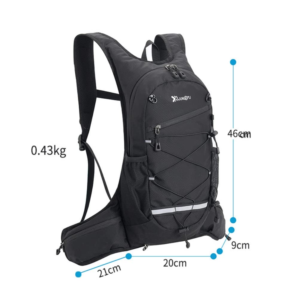 Proberos® Outdoor Cycling Backpack Lightweight 18L Trekking Backpack with 2L Hydration Pack, Riding Backpack Outdoor Backpack for Hiking, Running, Cycling, Camping