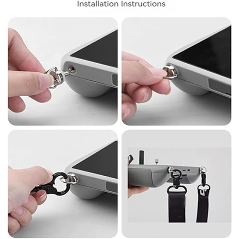 ZORBES Neck Strap Lanyard for DJI RC Controllers with Quick Release Clips & 30–55 in Adjustable Fit