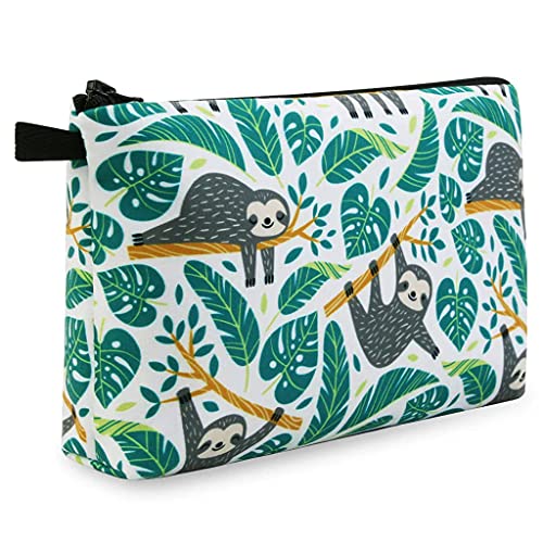 ELEPHANTBOAT® Polyester Multipurpose Organizer Zipper Cartoon Printed Makeup Beauty Cosmetics, Travel Toiletry, Pencil Pouch Bag for Women