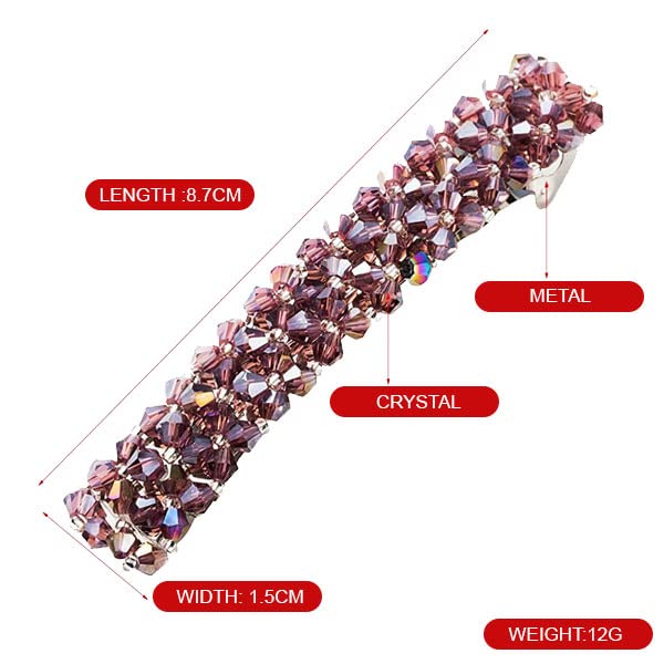 ZIBUYU Hair Clips for Women with Non Slip Design and 8.5cm Alloy Hold | 3 Pcs Set