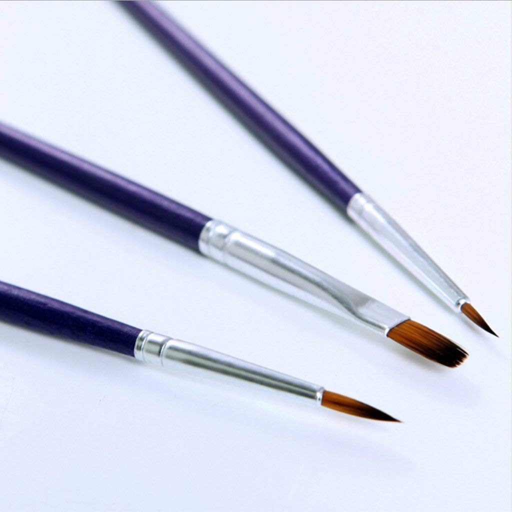 HASTHIP® DIY Digital Painting by Numbers Kit Unframed Mediterranean Style On Canvas for Drawing Learning As Described Multicolour 3 PCS