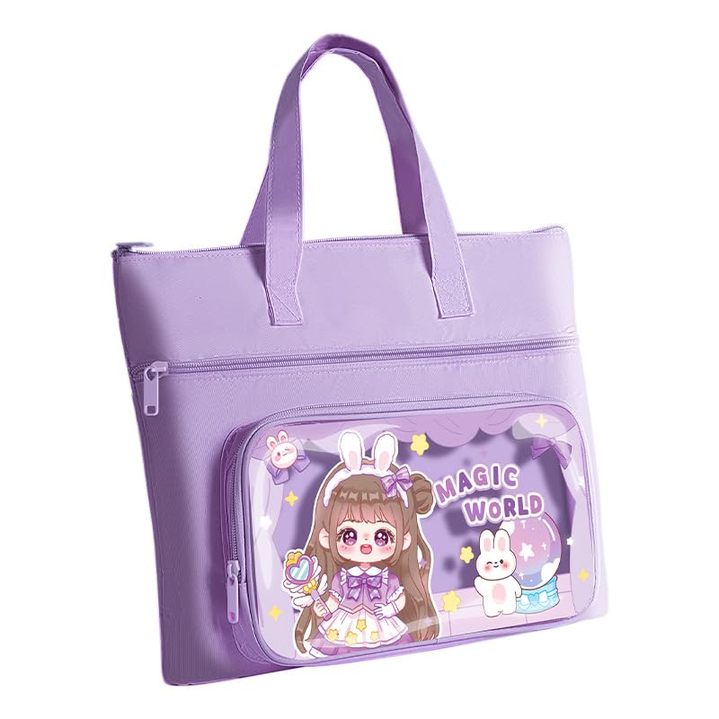 ZIBUYU® Cartoon Tote Satchel Bag Large