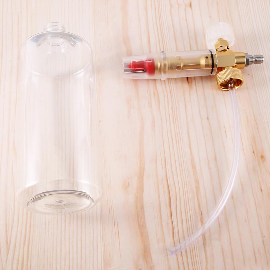 HASTHIP Foam Cannon Sprayer for Car Washing with Adjustable Foam Control and 1L Bottle | Durable Metal Connector for Daily Vehicle Cleaning