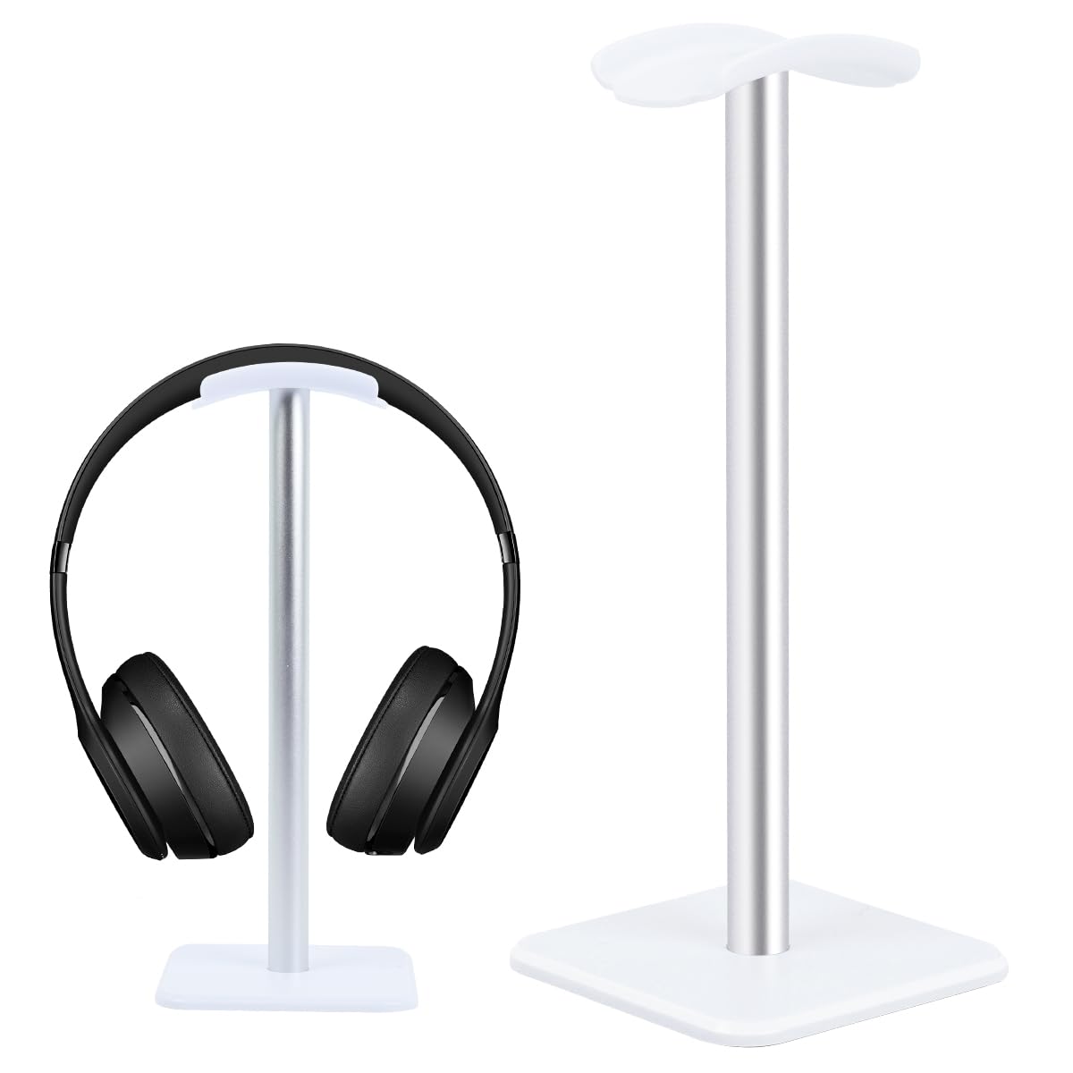 ZORBES® Headphone Stand Desktop Headset Stand Durable Gaming Headphones Holder for PC Gamer Headset Accessories White