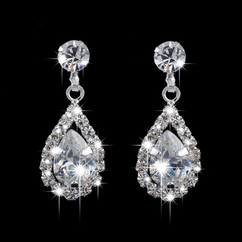 SANNIDHI Necklace Set for Women featuring Rhinestone Choker and Crystal Earrings | Costume Jewelry