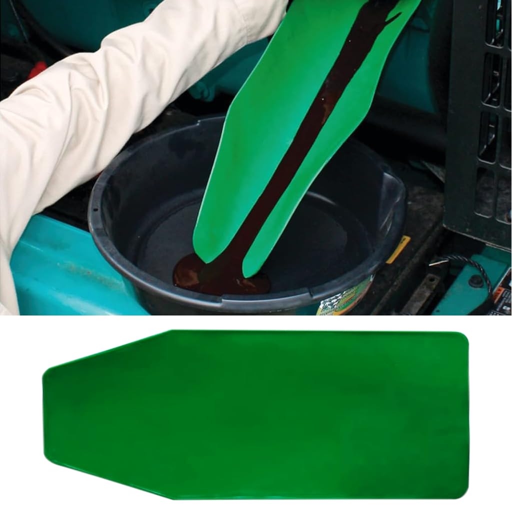 STHIRA® Flexible Oil Transfer Panel Reusable Flexible Rubber Oil Transfer Panel for Oil Change Oil Refill 50x20cm Reusable Flexible Oil Transfer Panel