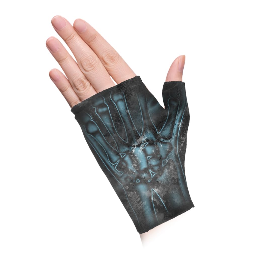 HANNEA Finger Arthritis Compression Gloves for Pain Relief featuring Reusable Gel Sleeve 2PCS