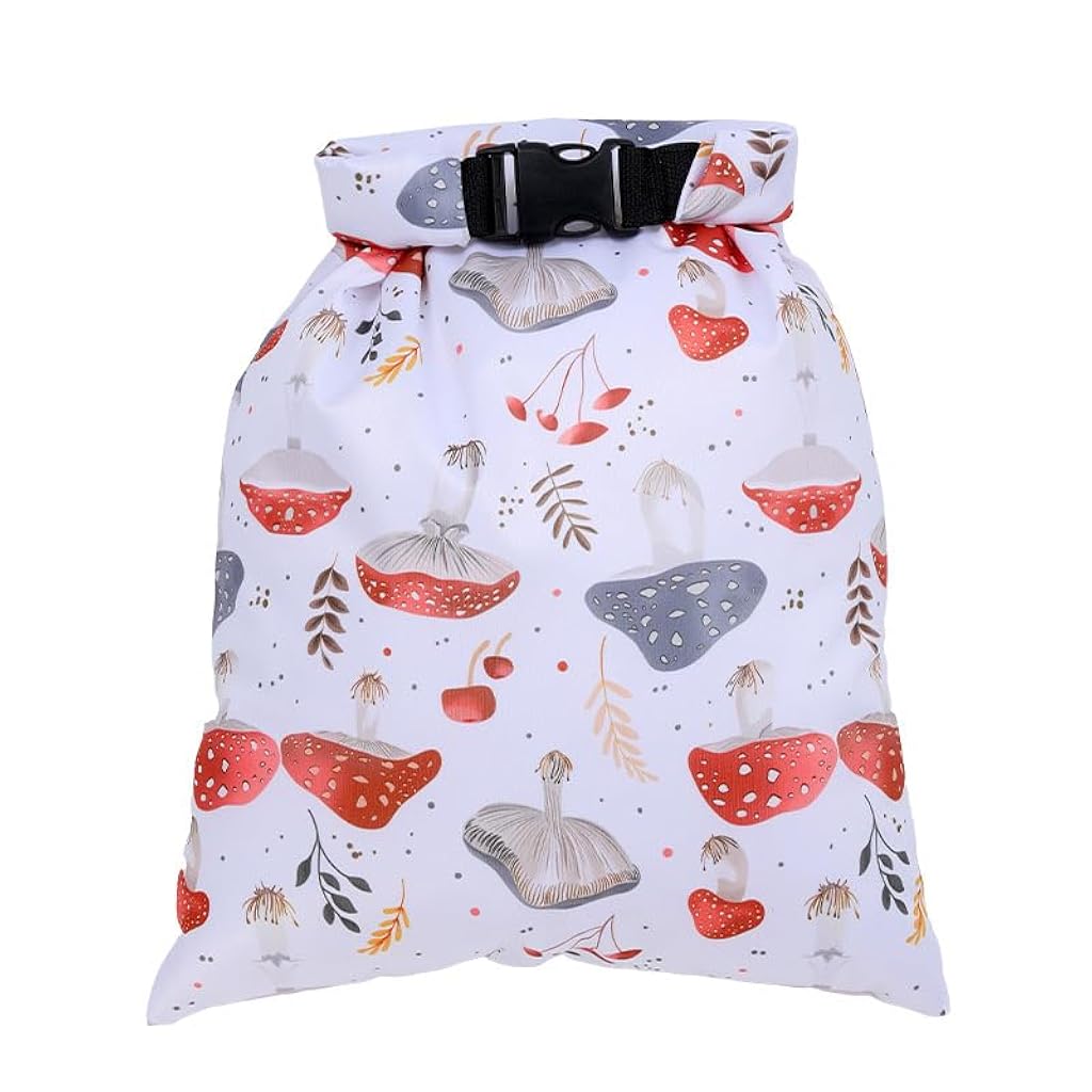 SNOWIE SOFT® Waterproof Bag TPU Travel Diaper Wet Bag, Cartoon Cloth Diaper Wet Bag, Leakproof Roll & Clip Closure Travel Diaper Pouch Dirty Diaper Carrier, Washable and Reuseable, 27.5x40cm