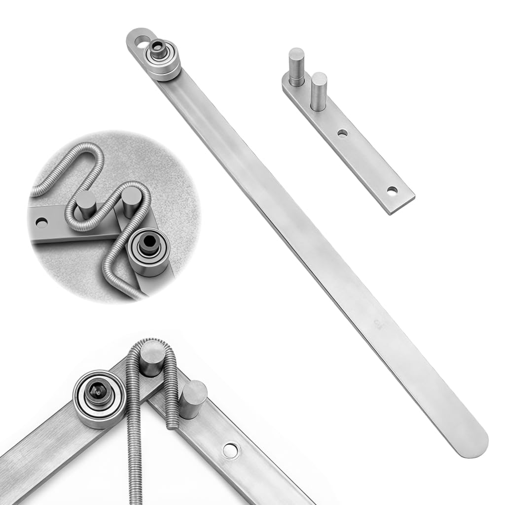 Serplex Manual Steel Rod Bending Tool Set for Metalworking with Bearing System and Springs