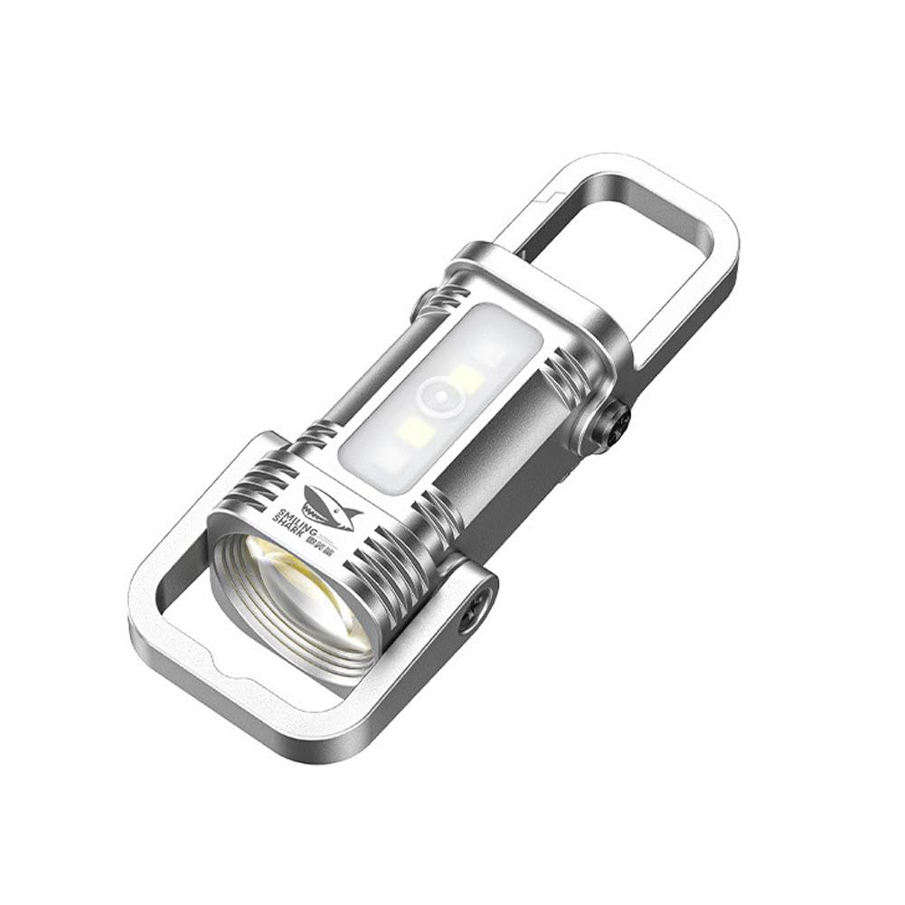 Proberos® Rechargeable Mini Keychain Flashlight, Compact Pocket COB Light for Night Working, Running, Walking, Camping